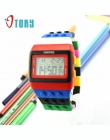 LED Cyfrowy Zegarek Na Rękę dla Dzieci Chłopcy Dziewczęta Unisex Kolorowe Electronic Sports Watch May30 Dropshipping