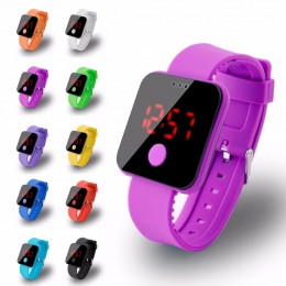 Wielofunkcyjny Zegarek Godzin Mody Sporta Zegarek Dla Mężczyzn Kobiet Dzieciak Kolorowe Elektroniczny zegarek Led Cyfrowe Zegark