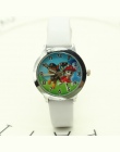 Piękny Patrol psy cartoon prezent zegarek dziecko chłopcy dziewczyny zegarek kwarcowy moda dzieci cute dog dial leather zegarki 