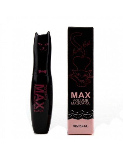 Max Volume Mascara Czarny wodoodporny Długi Curling I Gruby Przedłużenie Rzęs Grower Fiber Makijaż Kosmetyki Mascara Cieczy
