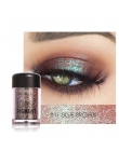 FOCALLURE 18 Kolory Glitter Eyeshadow Powder Wodoodporny Luźne Metaliczny Shimmer Eyeshadow Pigment Powder 3D Nude Eyeshadow Pow