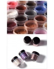 Pigmenty Glitter Eyeshadow Powder Eye Shadow Łatwe do Noszenia Wodoodporne Kosmetyki Shimmer Powder Make Up Pojedyncze Metalowe 