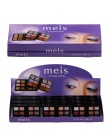 MEIS Marki Profesjonalny makijaż eyeshadow glitter make up Eye shadow 12 Kolorów eyeshadow Paleta Beauty eye glitter MS414