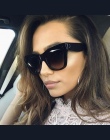 Luksus Prostokąt Okulary Przeciwsłoneczne Damskie Marka Designer PC Rama Gradient Lens Klasyczne Nit Kobieta Mężczyzna Mody Okul