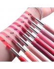 8 Kolor Dwukrotnie koniec Lip Makeup Pencil Wodoodporna Długotrwałe Szminki Matowy Odcień Sexy Czerwone Wargi Kij Piękno Liniowe