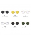 Max glasiz Vintage Sunglasses Kobiety Retro Okrągłe Okulary Żółty Soczewka Metalowa Rama Okładziny Okulary Okulary gafas de sol 