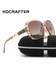 New Arrival HDCRAFTER Luxury Brand Design Okulary ponadgabarytowych Kobiety Spolaryzowane okulary przeciwsłoneczne wysokiej jako