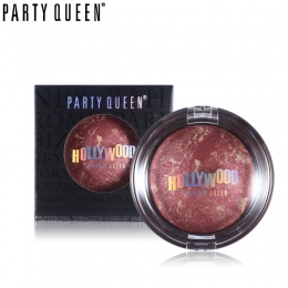 Party Queen Shimmer Bronzer Kulminacyjnym Powder Blush Palette Makeup Stardust-Wielu Jedwabiście Gładka Mineralnej Pieczone 12co