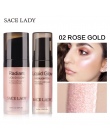 SACE LADY Twarzy Wyróżnienia Kremowy Płyn Oświetlacz Makijaż Shimmer Glow Make Up Kit Twarzy Rozjaśnić Połysk Marki Kosmetyczne