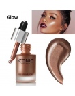 Twarz Wyróżnienia Cieczy długotrwałe Krem Rozjaśnić Bronzers Oświetlacz Makijaż Shimmer Glow Shiny Twarzy Kosmetyczne Wyróżnieni