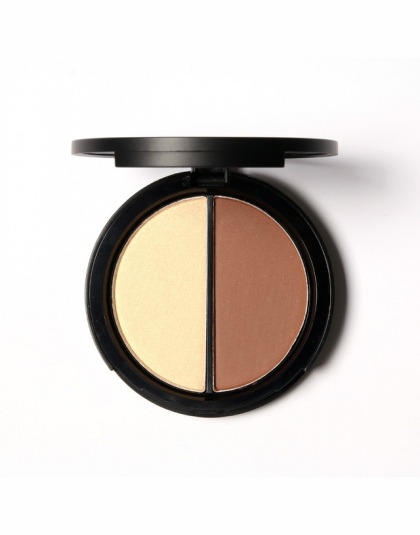 Nowy Makijaż Blush Bronzer wyróżnienia 2 Diff Kolor Korektor Bronzer Paleta Comestic Makijaż przez Focallure
