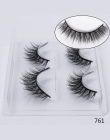 SEXYSHEEP 2 pairs naturalne sztuczne rzęsy fałszywe lashes makijaż zestaw 3D Mink Lashes przedłużanie rzęs mink rzęsy maquiagem