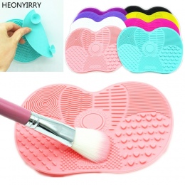 Najnowszy Silikon Brush Cleaner Kosmetyczne Makijaż Szczotka Do Mycia Żel Czyszczenia Mata Fundacja Makeup Brush Cleaner Pad Scr