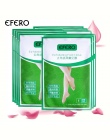 EFERO 4 pc = 2 Pack Peeling Maska do Stóp Złuszczający Skarpetki dla Pedicure Skarpetki Stopy Dziecka Maski na Nogi Krem dla Obc