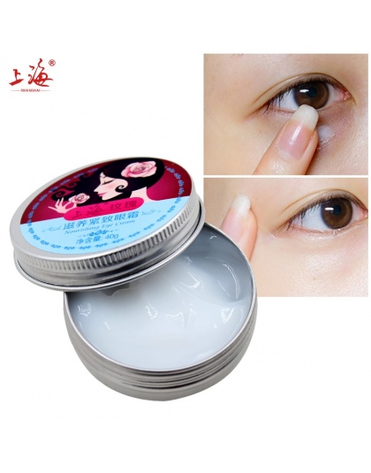 SHANGHAI Rose Ujędrniający krem pod oczy dla odżywczy zaostrzenie pielęgnacja oczu anti cerne, anty cienie, ponadczasowy krem po