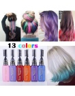 13 Kolory jednorazowa Farbowania Włosów Kolor Włosów Tymczasowe nietoksyczny DIY Kolor Włosów Barwnika Tusz Do Rzęs Krem Niebies
