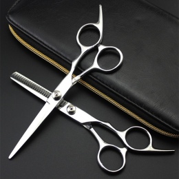 Profesjonalne 6 cal Japonia 4cr makas salon cięcia nożyczek fryzjer przerzedzenie włosów nożyczki do cięcia włosów nożyce fryzje