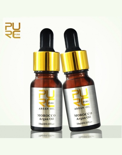Marokański czysty olej arganowy do pielęgnacji włosów 2 sztuk 10 ml Włosów Oil treatment dla wszystkich rodzajów włosów Leczenie