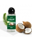 30 ml VIRGIN Olej Kokosowy Wyciąg Tłoczony Na Zimno Naturalny Zdrowy Olej do Włosów i Pielęgnacji skóry/Usuwania Makijażu/ ciało
