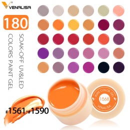 Venalisa Żel UV Nowy 2018 Projektowanie Nail Art Porady Manicure 180 Kolor UV LED Rozkoszować się DIY Farby Tusz Żelowy UV Żel D