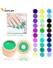 Venalisa 5 ml biały jar Pure Color nail Art gel Farby CANNI Gel Porady DIY Dekoracje Ceny Fabryczne Malowanie LED i UV Gel farby