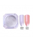 Syrenka Paznokci Glitter Powder Pearl Shell Shimmer Powder Pigment Gradientu Glimmer Pył Nail Art Dekoracje