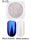 1 box Pearl Shell Chameleon Błyszczy Powłoki DIY Nail Art Pigment Chrome Lustro Paznokci Proszek Pył Manicure Dekoracje