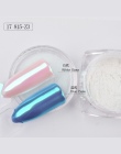 1 BOX DIY Magiczne Lustro Pearl Nail Art Glitter Powder Pył Polerowanie na Paznokcie Ozdoby