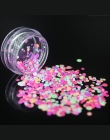 1 Box Błyszczące Okrągłe Ultracienkich Cekinami Kolorowe Nail Art Glitter porady Żele 3D Dekoracji Paznokci Manicure DIY Akcesor