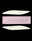 10 Sztuk Profesjonalne Blok Biały Półksiężyc Pilnik do paznokci 100/180 Bufor Plików Papier Ścierny Narzędzie Do Manicure Żel UV