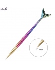 9 rodzajów Nail Art Syrenka Francuski Linia Liner Siatki Paskiem Kwiat Projekt DIY Rysunek Malarstwo Brush Pen Manicure Narzędzi