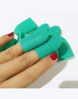 10 pc Nail Art Porady Żel UV Polski Remover Wrap Silikonowe elastyczne Soak-Off Cap Klip Manicure Lakier Do Czyszczenia Narzędzi