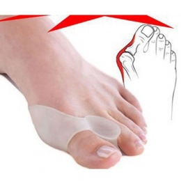 Żel silikonowy Stóp Toe Separator Prostownica Kciuk Palucha Koślawego Korektor Ortopedyczne Stóp Protector Zespół Cieśni Kanału 