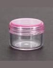 10 SZTUK Pole Makijaż Kosmetyki Jar Cream Nail Art Kosmetyki Paciorek Pot Pojemnik Do Przechowywania Okrągłe Butelki Przenośne P