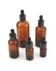 5-100 ML Zakraplacza Odczynnika Kropla Bursztynu Szkła Aromaterapia Ciecz Pipety Bottle Butelkach Wielokrotnego Użytku-35
