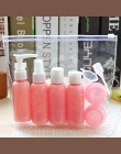 Wielokrotnego napełniania Butelek Podróży Zestaw Pakiet Kosmetyki Butelki Plastikowe Prasowania Sprayem Kosmetyczne Narzędzia Ze