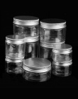 Jasne Plastikowe Jar i Pokrywki Puste Pojemniki Kosmetyczne Makijaż Box Podróży Butelki 30 ml 40 ml 50 ml 60 ml 80 ml 100 ml 120