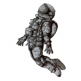 Astronauta Wodoodporna Tymczasowe Tatuaże Mężczyźni Maquagem Cosmonaut henna Harajuku tatuaż Uroda Sleeve Tatoo naklejki ciało f