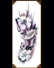 1 szt nowy Fałszywy tymczasowe tatuaż naklejki 28 style Fioletowe kwiaty róży arm ramię tatuaż wodoodporna lady kobiety duży na 
