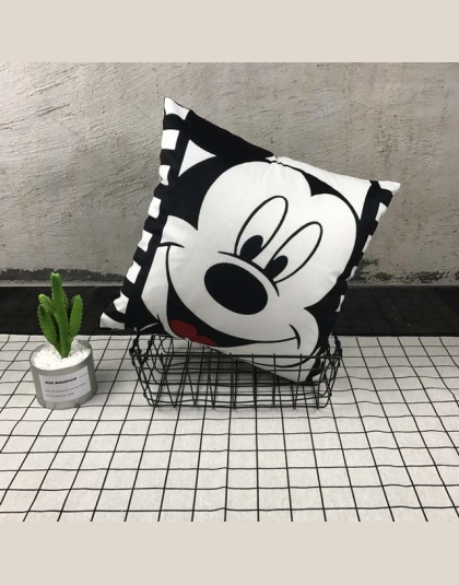 10 Style 40*40 cm 3D Myszka minnie Mickey Mouse Poduszki Poszewka na Poduszkę Mickey i Minnie Kreskówki Dla Dzieci Pokrywa podus