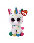 Ty Beanie Boos Unicorn Plush Zwierząt Zabawki Lalki Z Tagiem 6 "15 cm