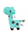 1 SZTUK 18 cm Cute Baby Zabawki Tęczy Żyrafa Pluszowe Zabawki Lalki Dla Dzieci prezent dla znajomych 6 Kolory dostępne