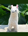 Urocza 23 cm Biały Lamy Alpaki Pluszowe Zabawki Lalki Zwierząt Wypchanych Zwierząt Lalki Japońskie Miękkie Alpacasso Pluszowe Dl