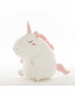 Jednorożec pluszowe zabawki tłuszczu unicorn lalka słodkie zwierząt nadziewane unicornio miękkie poduszki dziecko dzieci zabawki