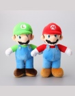 2 sztuk/partia Cartoon Super Mario Bros. Mario & Luigi Pluszowe Zabawki Miękkie Lalki Dla Dzieci Prezent 10 "25 CM