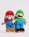 10''25cm Super Mario Bros Luigi Plush Zabawki Super Mario Stojak Mario Brat Wypchane Zabawki Miękkie Lalki Dla Dzieci Wysokiej J