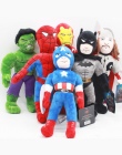 30 cm Marvel Avengers Iron Man Hulk Spiderman Kapitan Ameryka Batman Thor Wypchane Zabawki Pluszowe Lalki Miękkie Zabawki dla Dz