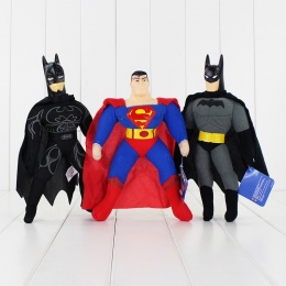 3 style Ameryka Movie Superman VS Batman Superheros Miękkie Miękkie Pluszowe Zabawki Lalki Dla Dzieci Kolekcjonowania Prezenty Ś