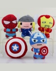 5 style Superbohaterowie Avengers Pluszowe Zabawki Batman Captain America Thor Iron Man Spiderman Tarcza Pluszowa Zawieszka Zaba