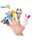 VICIVIYA 10 Sztuk/zestaw Cute Cartoon Biologiczna Zwierząt Finger Lalek Pluszowe Zabawki Dziecka Favor Lalki Dla Dzieci Chłopcy 